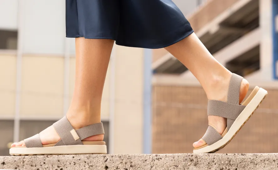 Women's Elle Backstrap Sandal Wide - Image 7